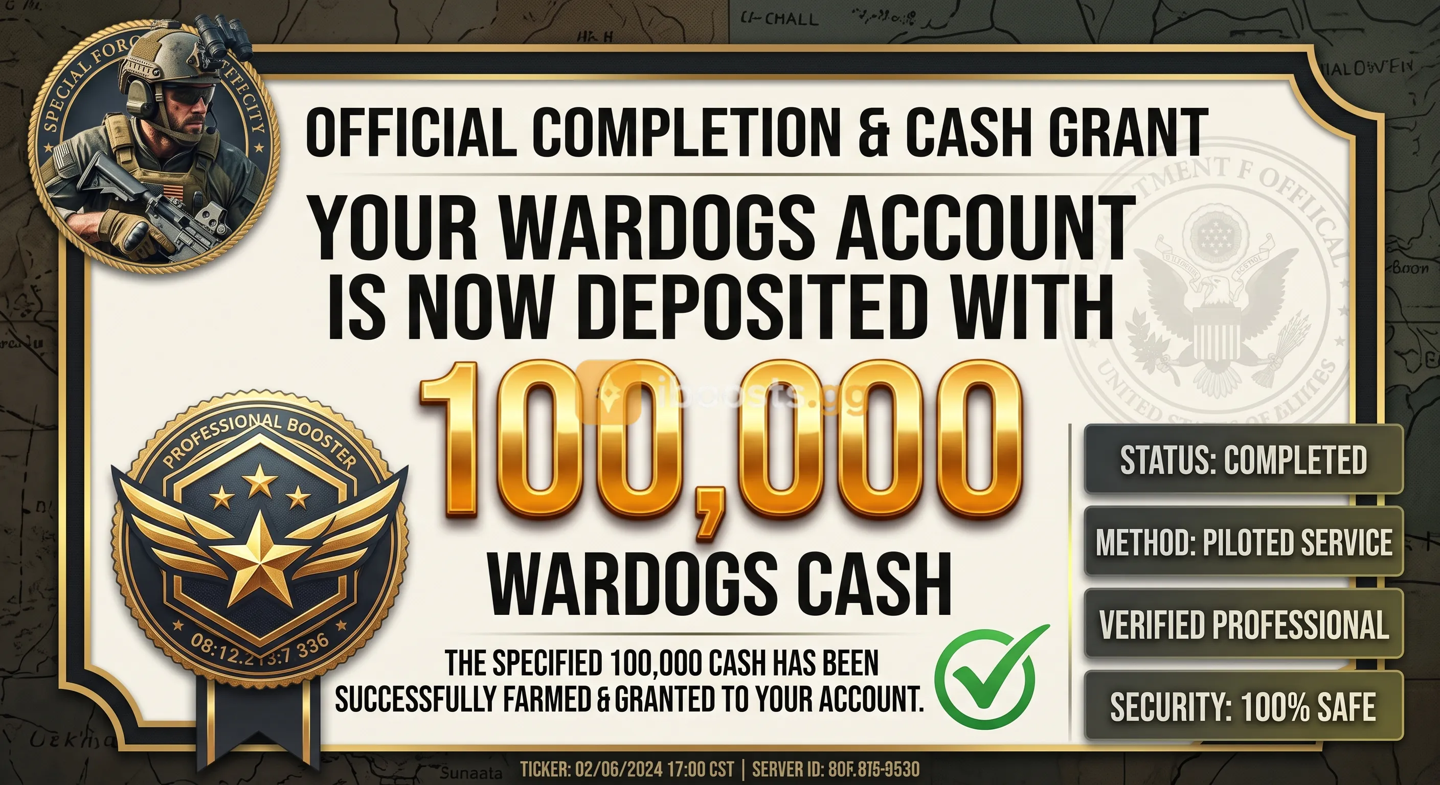 100k Cash Farm