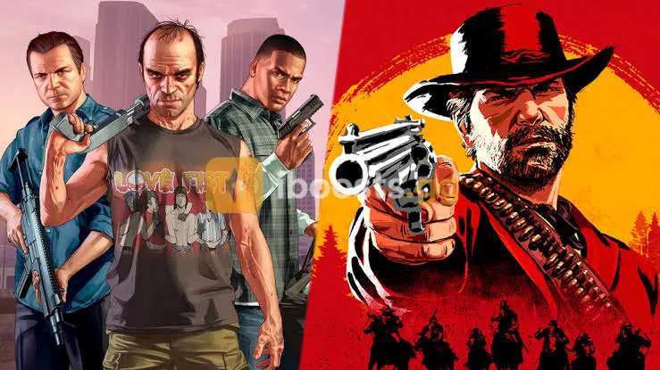 [Rockstar] Grand Theft Auto V + Red Dead Redemption 2 | 2 in 1 | Full Access Account 🌟