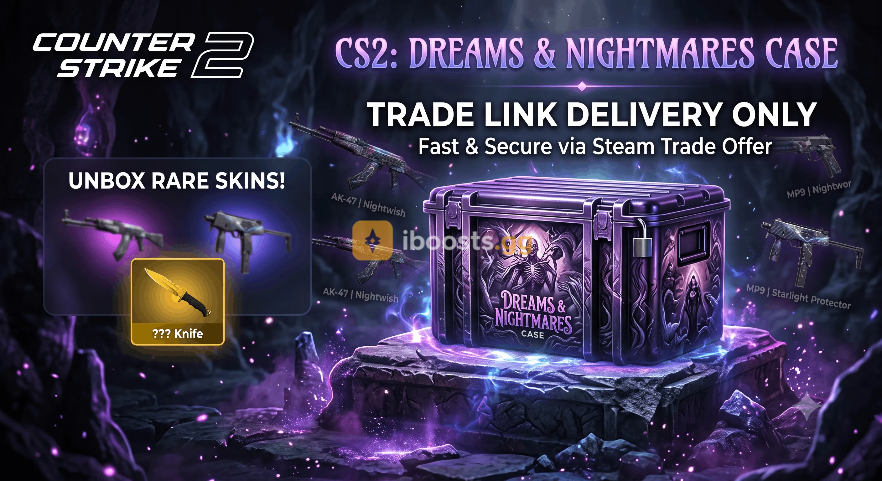 Dreams & Nightmares Case - Fast Delivery (Trade Link Only)