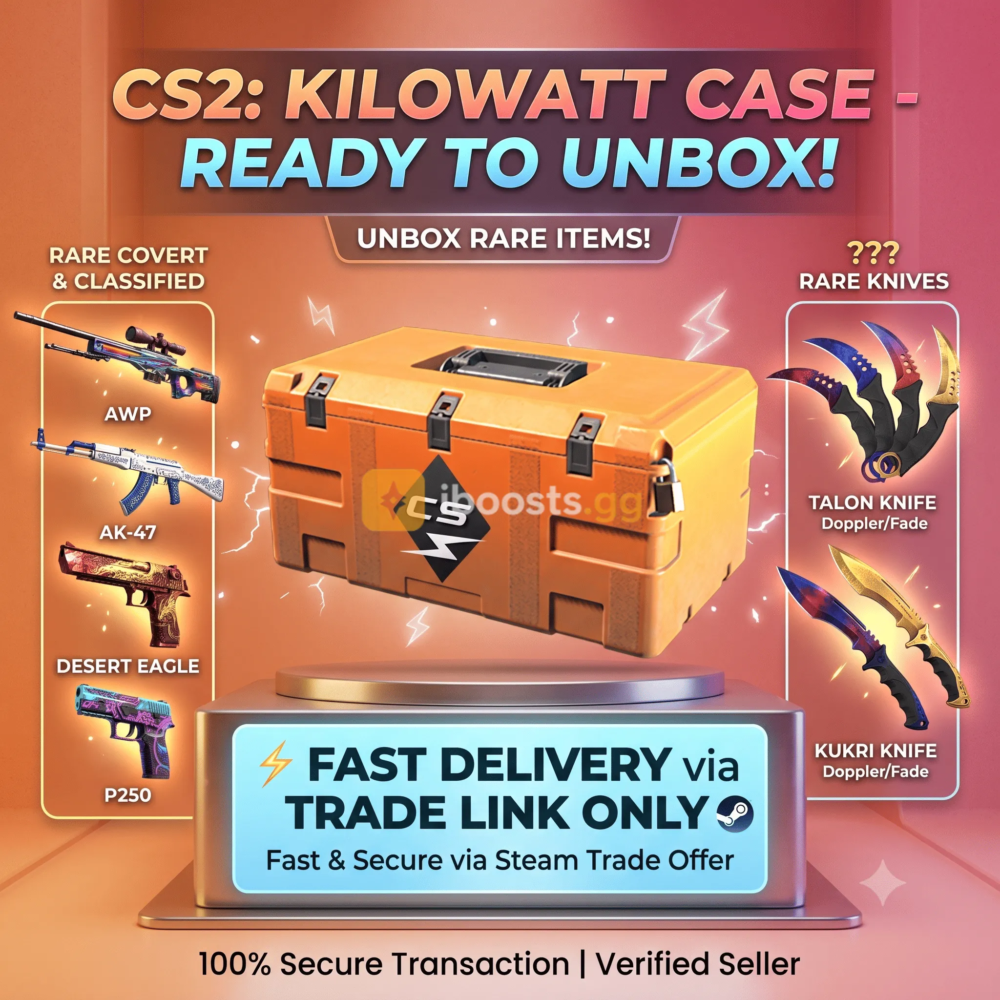 Kilowatt Cases - Fast Delivery (Trade Link Only)