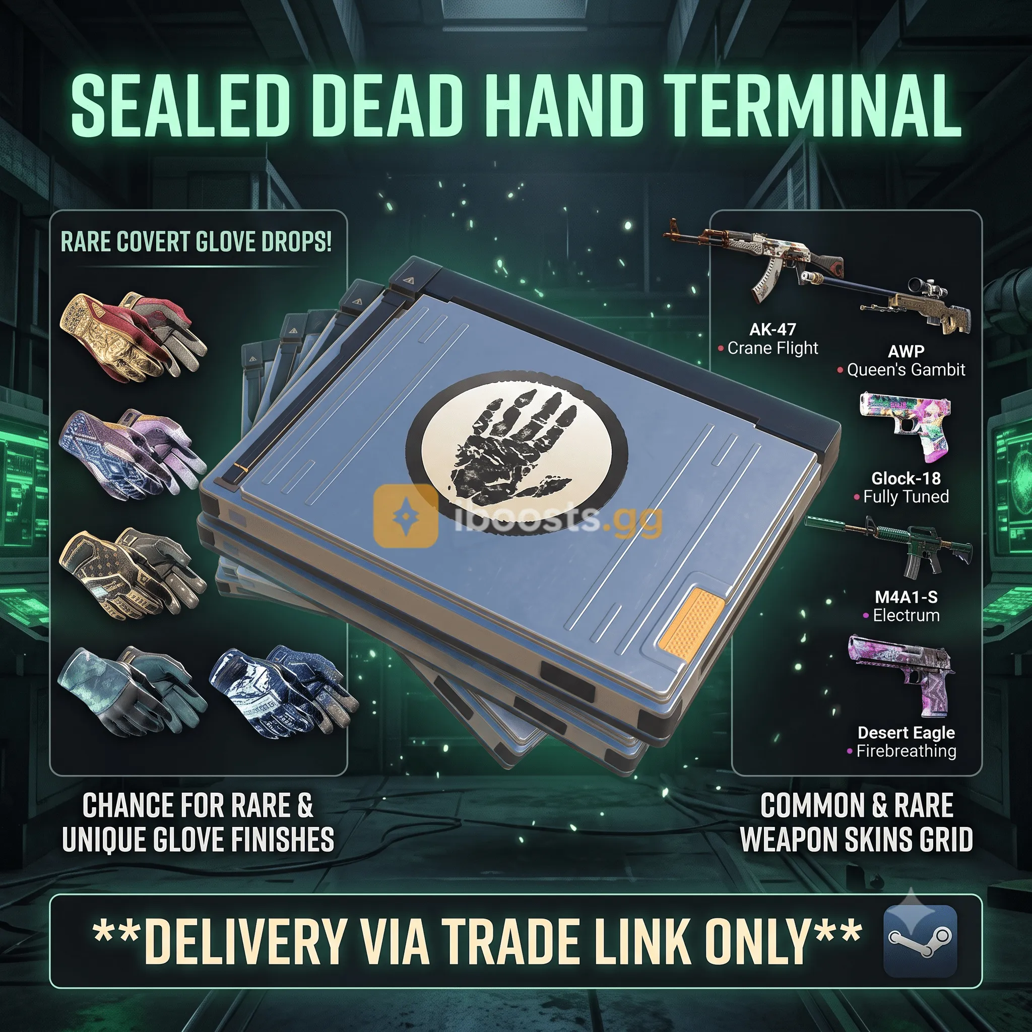 Sealed Dead Hand Terminal - Fast Delivery (Trade Link Only)