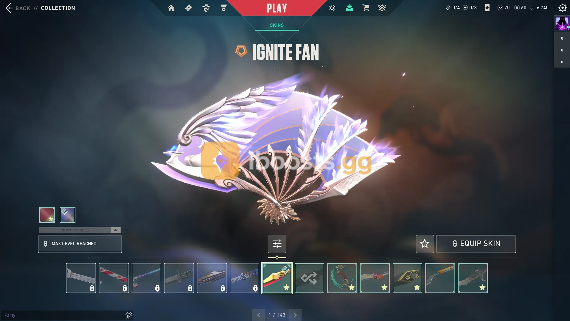 💎 EU Account • 44 Skins • ⚔️ Champions 2023 Kunai • ⚔️ Elderflame Dagger • ⚔️ Blades of Imperium • ⚔️ Reaver Karambit • ⚔️ RGX 11z Pro Firefly • ⚔️ Ignite Fan • 🎖️ Champions 2023 Vandal • 🎖️ Imperium Vandal • 🎖️ Reaver Vandal • 🎖️ Radiant Entertainment System Phantom • 🎖️ Neo Frontier Phantom • 💶 615€ Spent • 🏆 Peak Diamond 1 • 📧 Mail Changeable • 🚀 Instant Delivery - Image 1