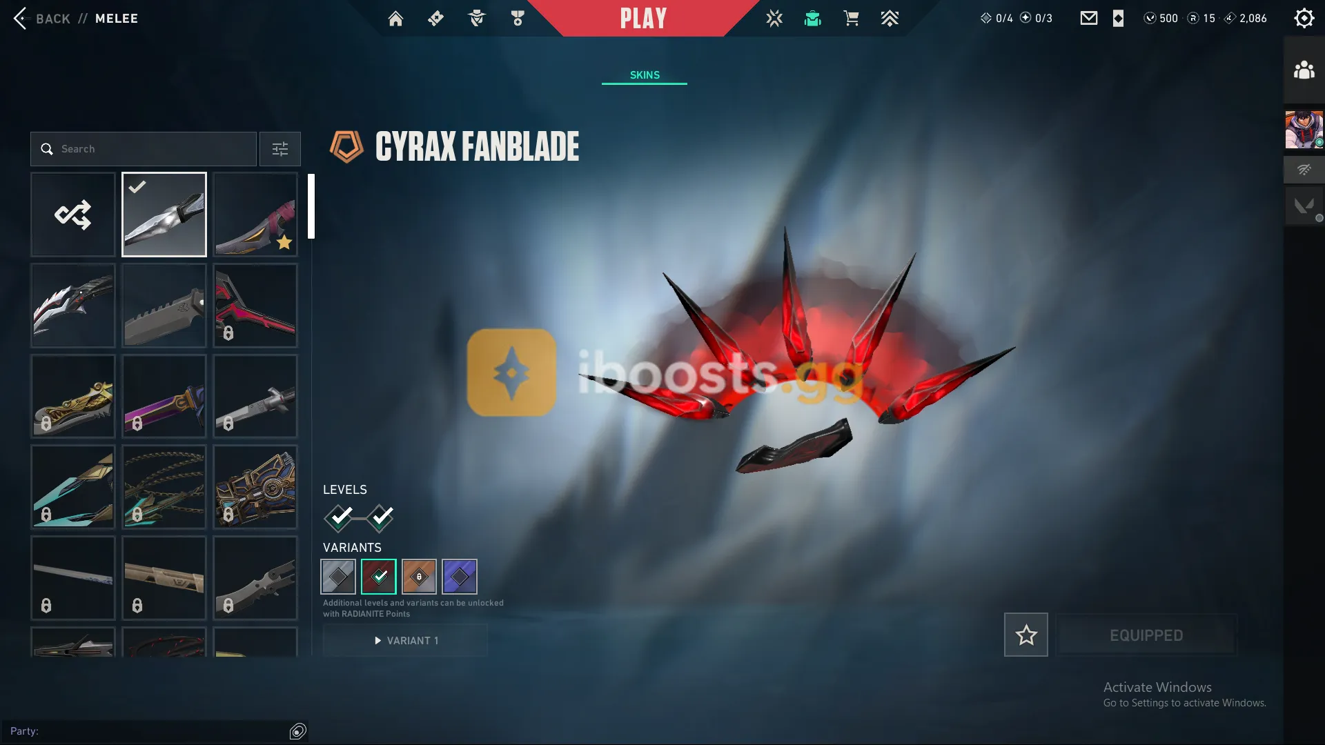 ๐ EU Account โข 29 Skins โข โ๏ธ Nocturnum Scythe โข โ๏ธ CYRAX Fanblade โข ๐๏ธ CYRAX Vandal โข ๐๏ธ Prime Vandal โข ๐๏ธ Neo Frontier Phantom โข ๐๏ธ Singularity Phantom โข ๐ป CYRAX Ghost โข ๐ถ 260โฌ Spent โข ๐ Peak Gold 1 โข ๐ง Mail Changeable โข ๐ Instant Delivery - Image 1