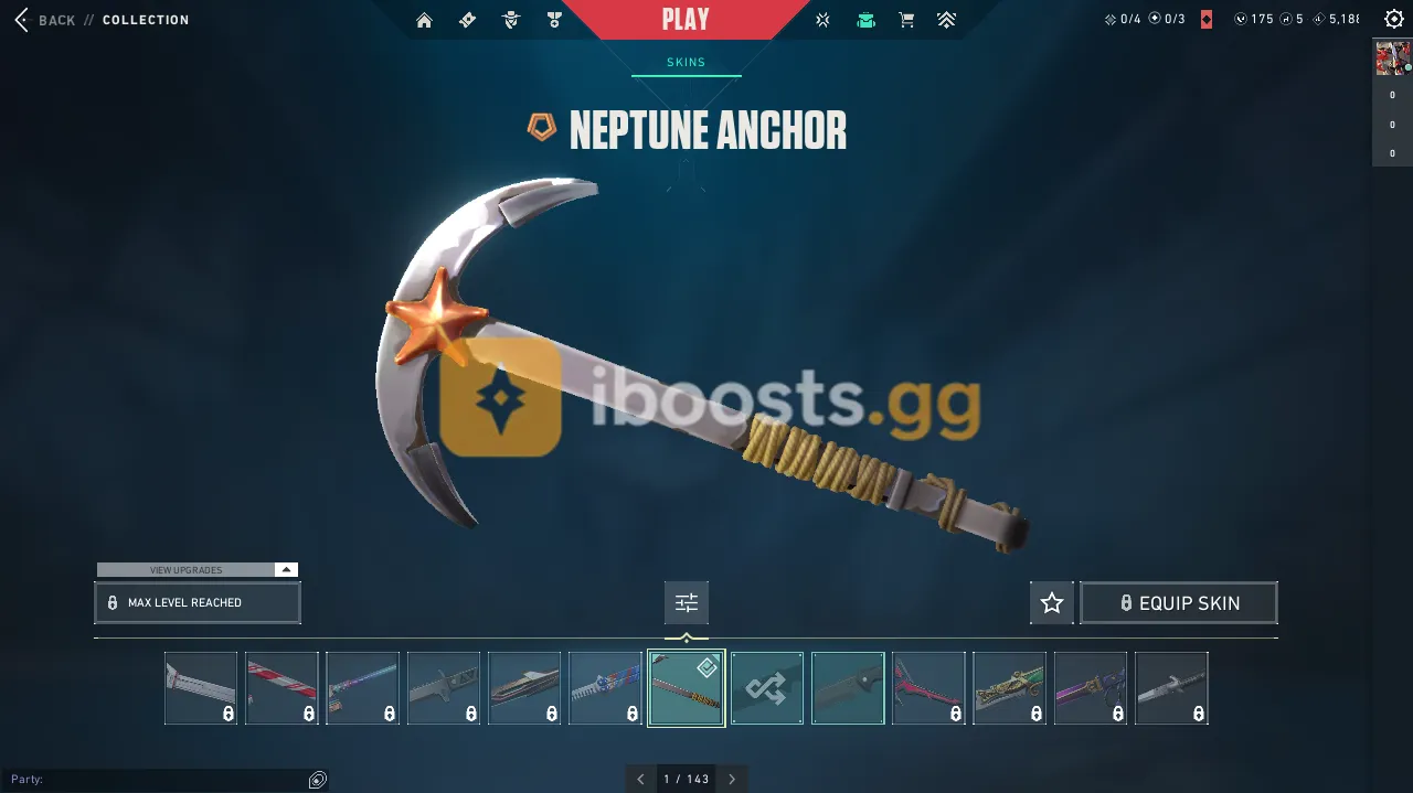 ๐ EU Account โข 22 Skins โข โ๏ธ Neptune Anchor โข ๐๏ธ Araxys Vandal โข ๐๏ธ Oni Vandal โข ๐๏ธ Recon Phantom โข ๐๏ธ Ruination Ghost โข ๐ Peak Platinum 3 โข ๐ง Mail Changeable โข ๐ Instant Delivery - Image 1