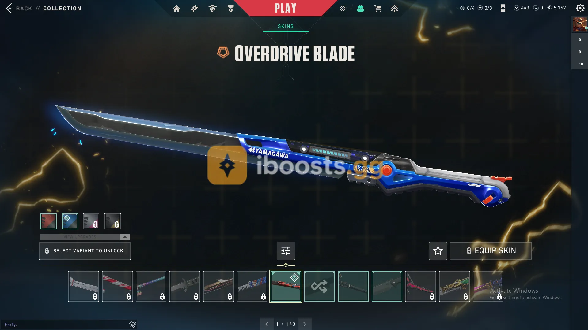 ๐ EU/TR Account โข 20 Skins โข โ๏ธ Overdrive Blade โข ๐๏ธ Kuronami Vandal โข ๐๏ธ Ion Vandal โข ๐๏ธ Magepunk Vandal โข ๐ Peak Platinum 2 โข ๐ง Mail Changeable โข ๐ Instant Delivery - Image 1