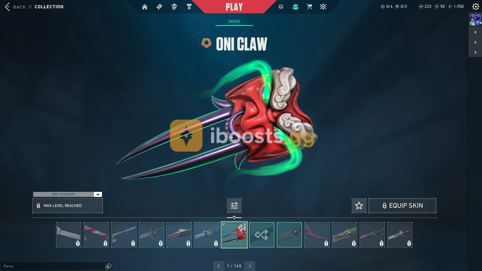 ๐ EU/TR Account โข 1 Skin โข โ๏ธ Oni Claw โข ๐ Unranked โข ๐ง Mail Changeable โข ๐ Instant Delivery - Image 1