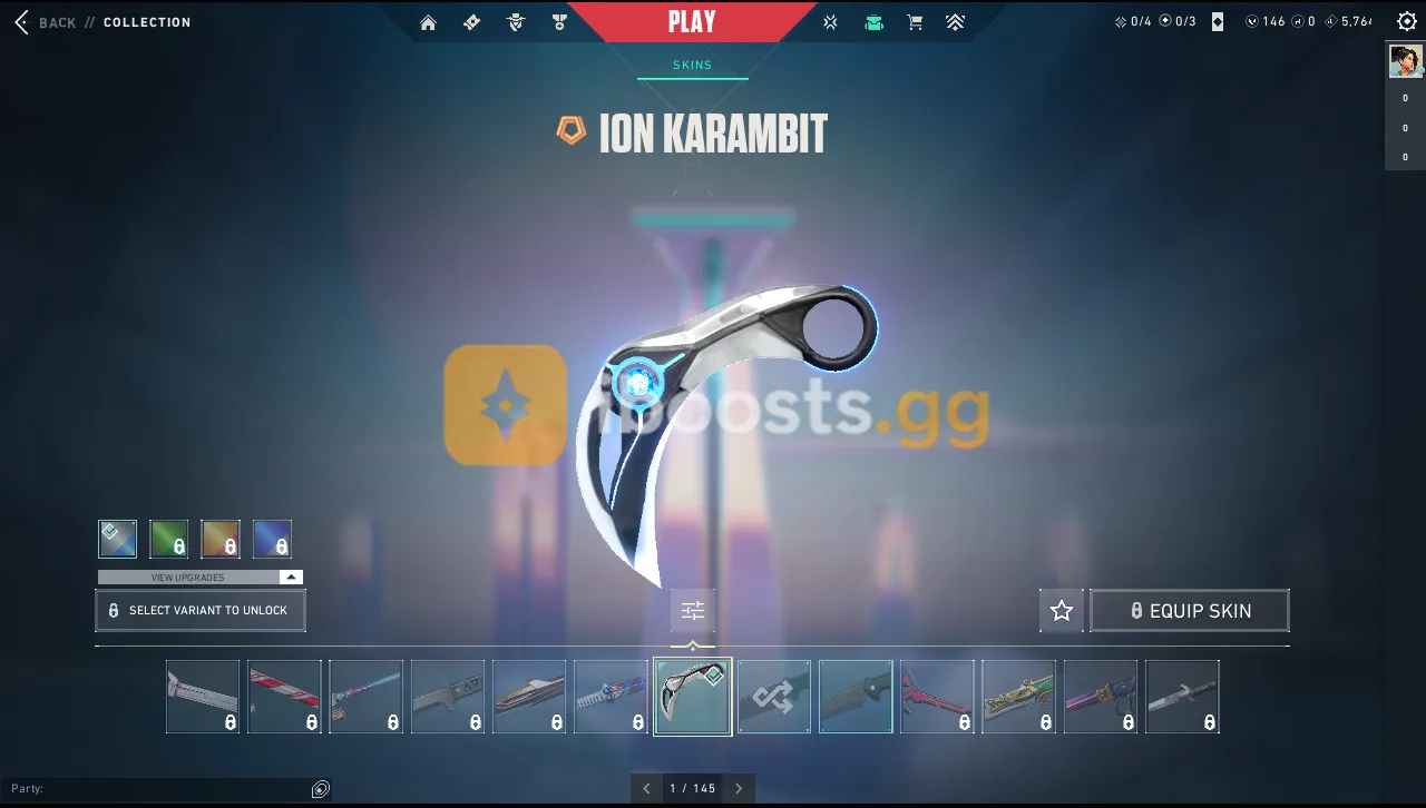 ๐ EU Account โข 30 Skins โข โ๏ธ Ion Karambit โข ๐๏ธ Prime Vandal โข ๐๏ธ Gaia's Vengeance Vandal โข ๐๏ธ Araxys Vandal โข ๐๏ธ RGX 11z Pro Vandal โข ๐ Peak Platinum โข ๐ง Mail Changeable โข ๐ Instant Delivery - Image 1