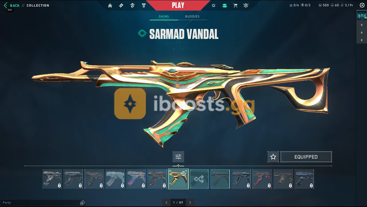 ๐ EU Account โข 2 Skins โข ๐๏ธ Tethered Realms Guardian โข ๐๏ธ Sarmad Vandal โข ๐ Rank Ready โข ๐ง Mail Changeable โข ๐ Instant Delivery - Image 1