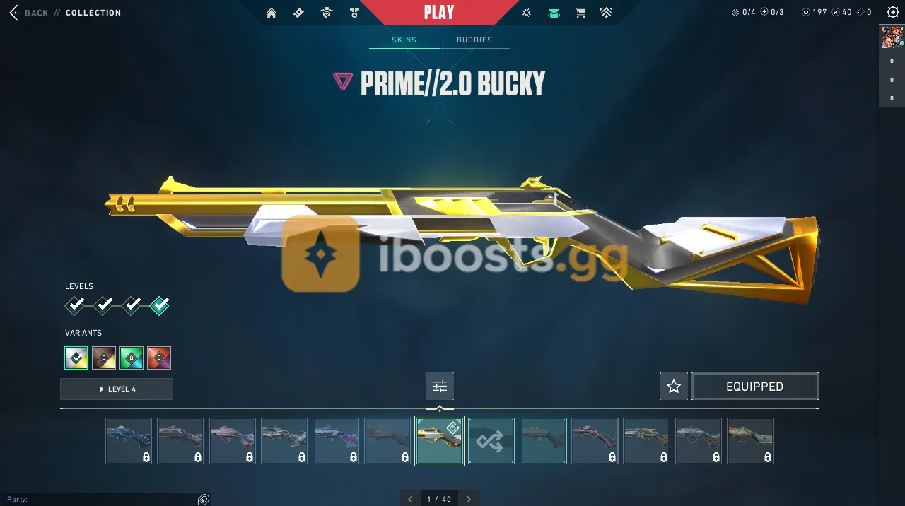 ๐ EU Account โข 1 Skin โข ๐๏ธ Prime//2.0 Bucky โข ๐ Rank Ready โข ๐ง Mail Changeable โข ๐ Instant Delivery - Image 1