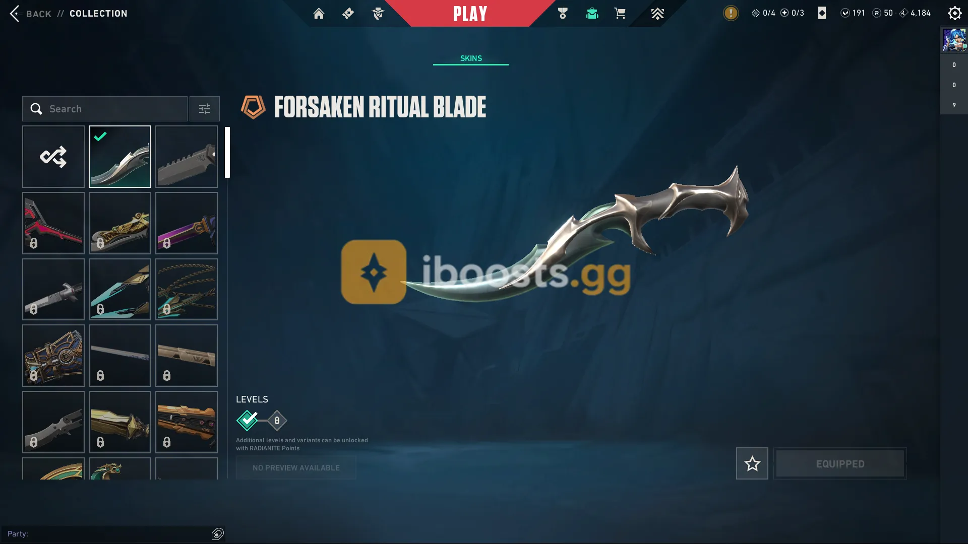 ๐ EU/TR Account โข 1 Skin โข โ๏ธ Forsaken Blade โข ๐ง Mail Changeable โข ๐ Instant Delivery - Image 1