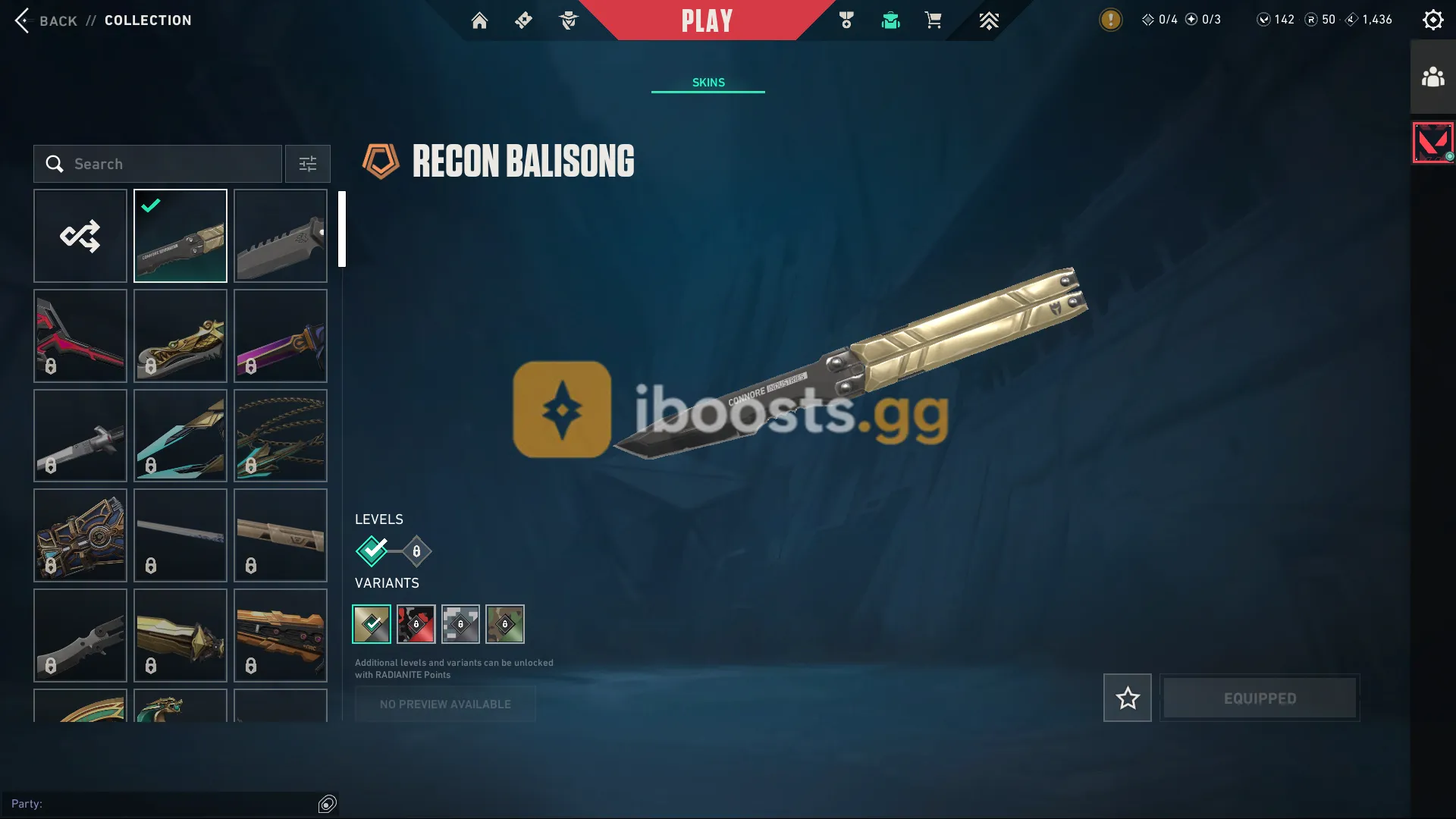 ๐ EU/TR Account โข 1 Skin โข โ๏ธ Recon Balisong โข ๐ Rank Ready โข ๐ง Mail Changeable โข ๐ Instant Delivery - Image 1
