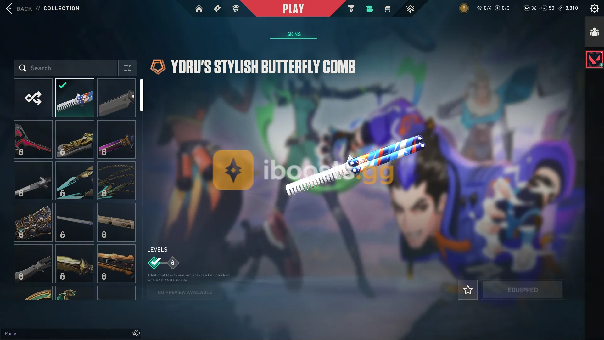 💎 EU/TR Account • 1 Skin • ⚔️ Yoru's Stylish Butterfly Comb • 🏆 Rank Ready • 📧 Mail Changeable • 🚀 Instant Delivery - Image 1