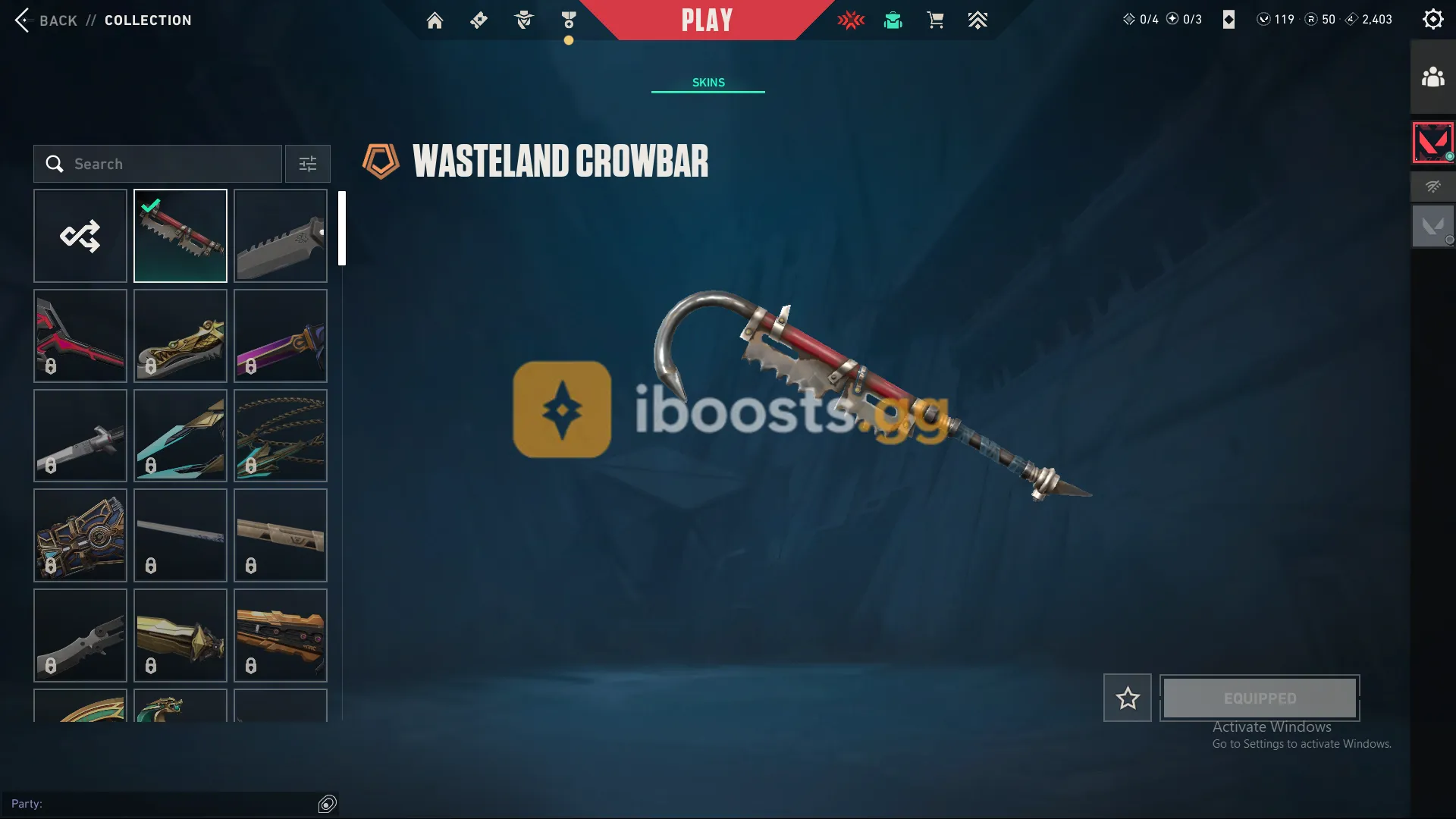 💎 EU/TR Account • 1 Skin • 🎖️ Wasteland Crowbar • 🏆 Rank Ready • 🏆 Smurf • 📧 Mail Changeable • 🚀 Instant Delivery