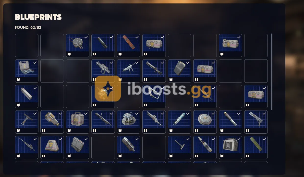 304 Slot Inventory, 1st Expedition Done Lvl 75 ( Maxed ) Arc Raiders Account Tons Good Weapons, 60+/83 Blueprints, All Maxed Out Workshop + Scrappy