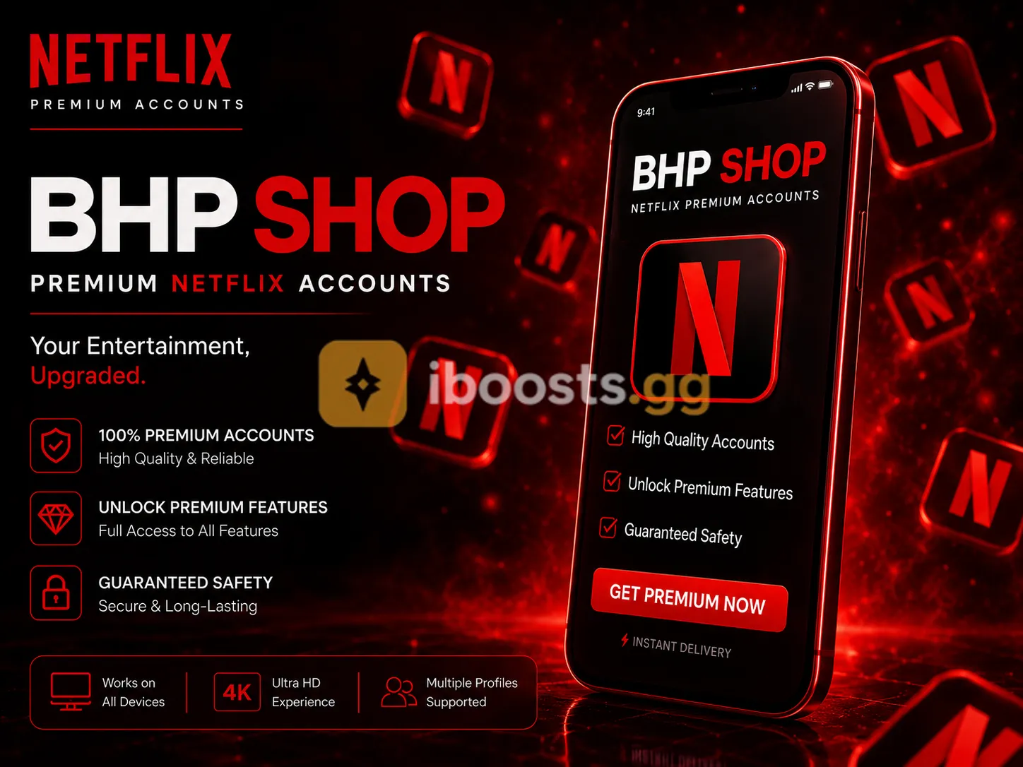 Netflix Full Acces 4K Plan