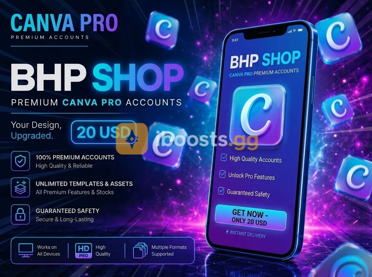Canva Pro EDU - 1 Year Full Access (Your Email or New Account)