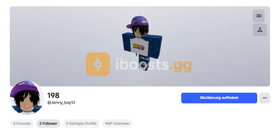 ACCOUNT WITH KORBLOX