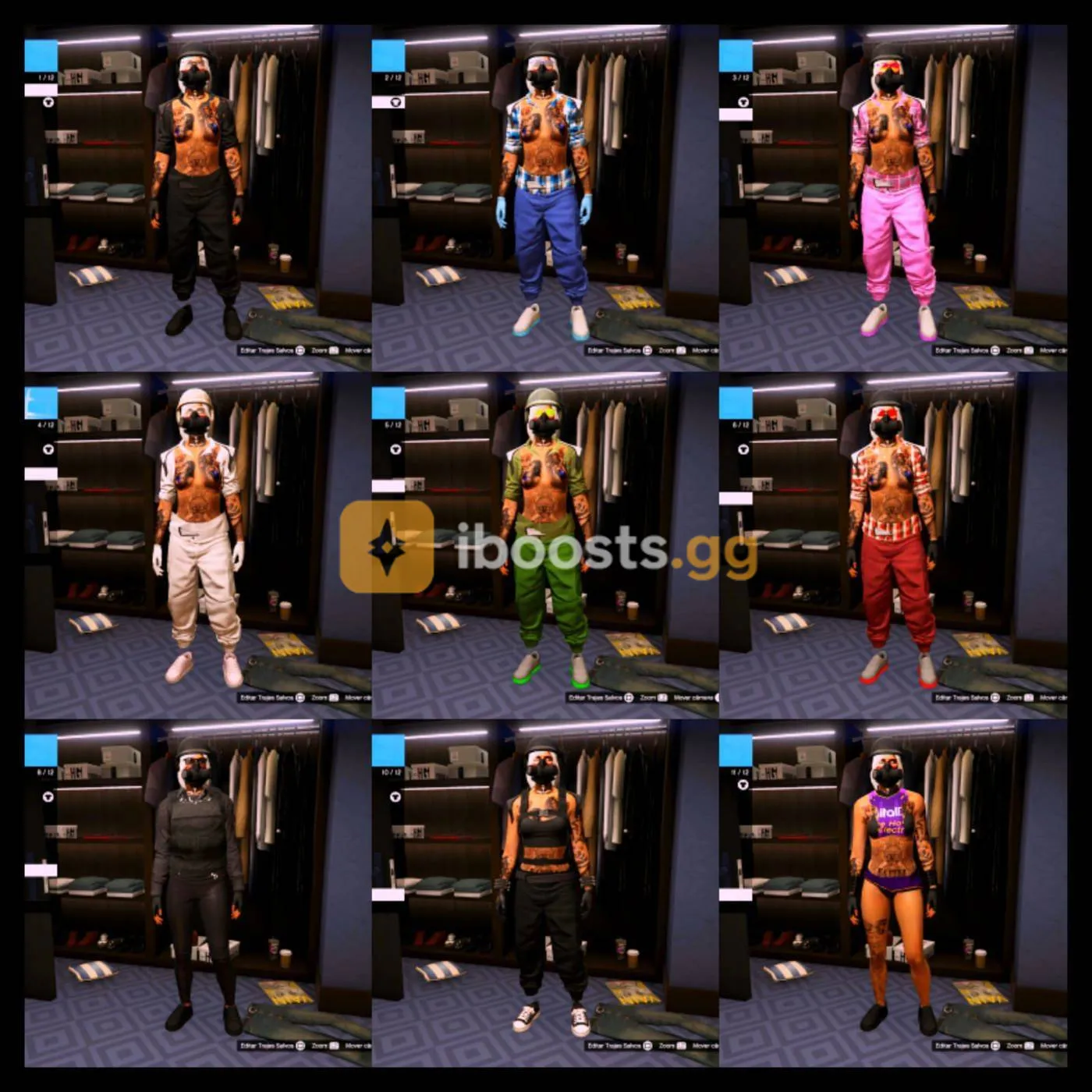 XBOX & PS5 - SUPER ACCOUNT - MALE RP 1113 - FEMALE RP 889 - FAST RUN - $410 MILLION - UNLOCK - MODDE