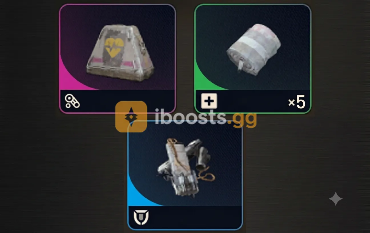x10 LooTing MK.3 (Survivor) + (x10 Medium Shield) (x50 Herbal Bandage)