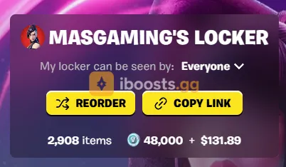 Stacked Fortnite Account – 100+ Skins – Almost 40,000 V-Bucks Spent - Personal Account. - Image 1