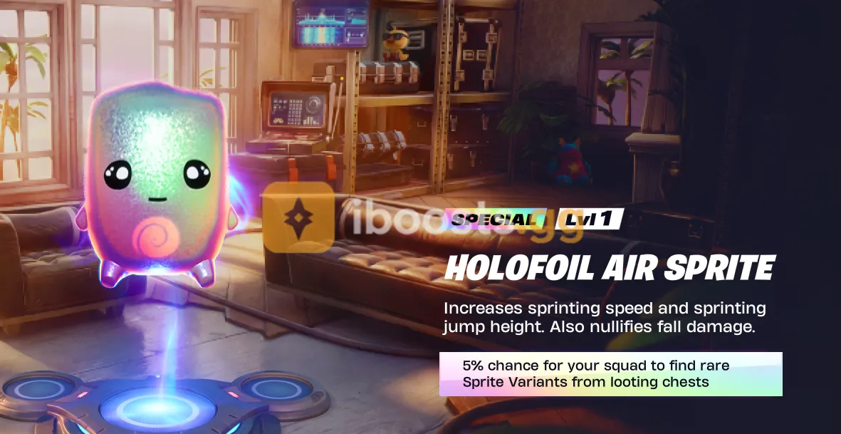 Holofoil Air Sprite – You Keep It Forever | Quick Service.