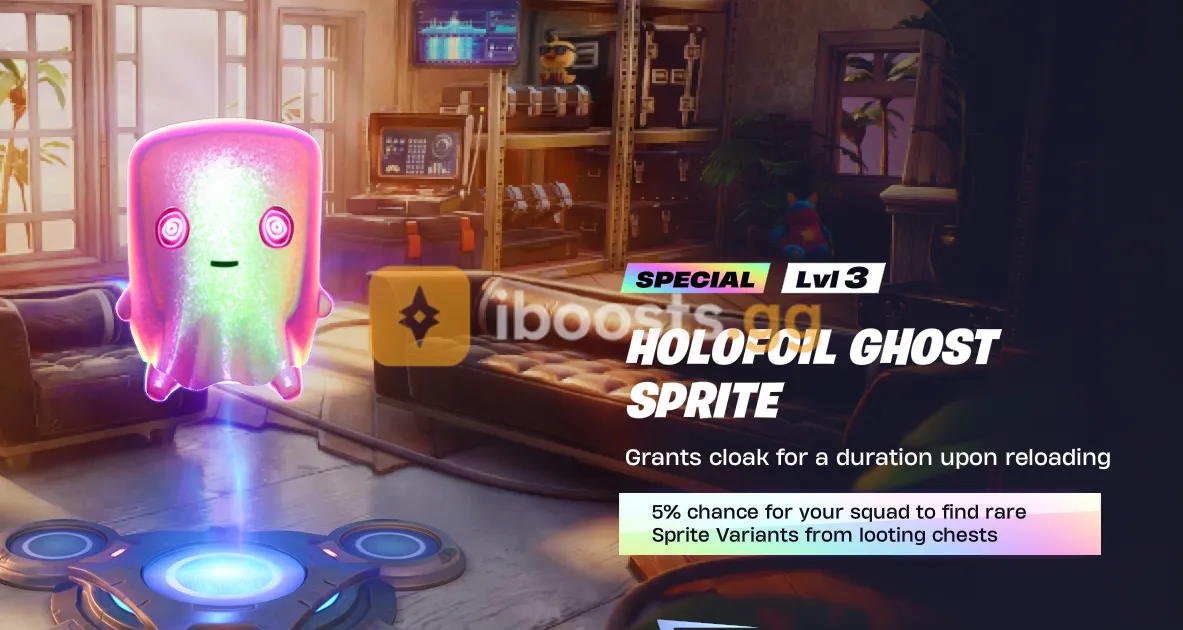 Holofoil Ghost Sprite – You Keep It Forever | Quick Service. - Image 1