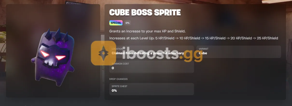 Cube Boss Sprite – You Keep It Forever | Quick Delivery