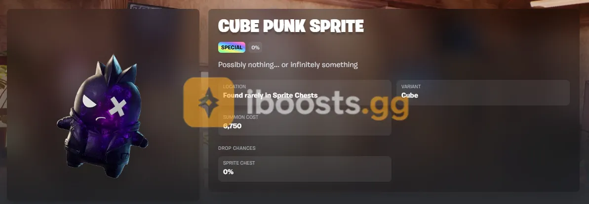 Cube Punk Sprite – You Keep It Forever | Quick Delivery. - Image 1