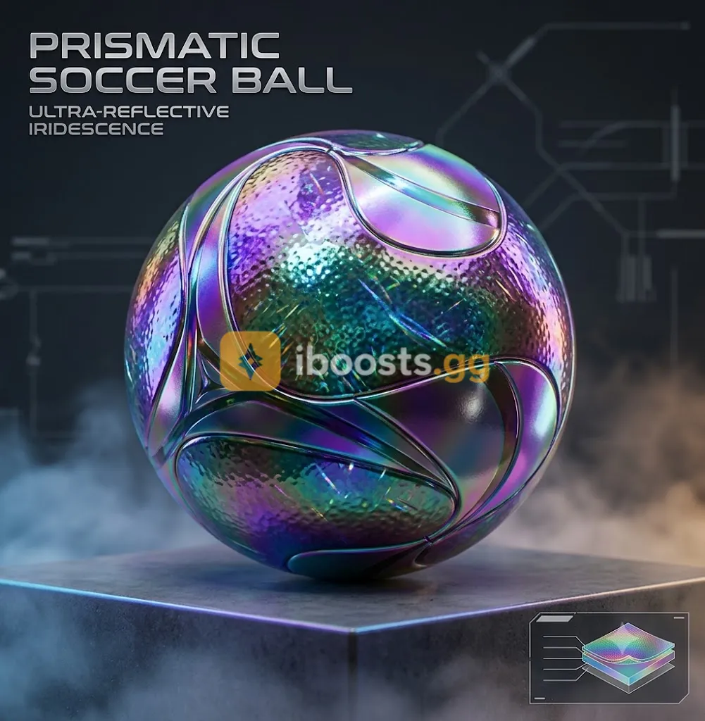 Iridescent Soccer Ball [Limited item]