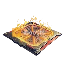 Flame Grill Floor Trap 